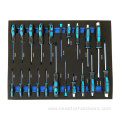 7 Drawers DIY Tools Cabinet Trolley Tool Set